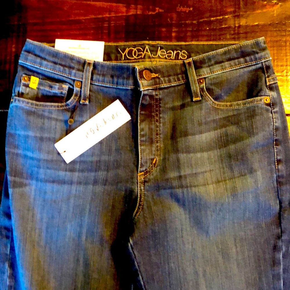 NWT Yoga Jeans Rachel style in Flow Blue
